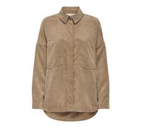 ONLY - ONLJANINE-RAI LS OVS CORD SHACKET NOOS Tigers Eye - Gr. - M