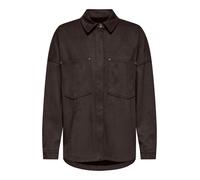 ONLY ONLJANINE-STINA LIFE FAUX SU SHACKET PNT Damen | CHOCOLATE TORTE | XS