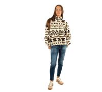 ONLY Fleecepullover in Beige - Größe L | Damenpullover
