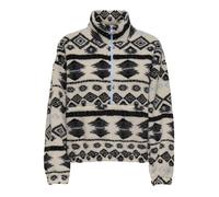 ONLY Onljanne Aztec Teddy L/S Halfzip Cc SWT