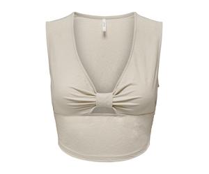 ONLY - ONLJANY S/L TWIST TOP JRS Pumice Stone - Gr. - XS