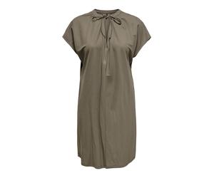 ONLY - ONLJANY S/S STRING DRESS JRS NOOS walnut - Gr. - M