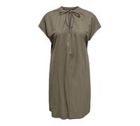 Only - ONLJANY S/S STRING DRESS JRS NOOS walnut - Gr. - S