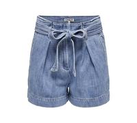 ONLY - ONLJENNA HW BELTED DNM SHORT QYT light blue denim - Gr. - S