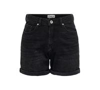 Only Onljosehpine Stretch Shorts Dnm Azg Noos Damen | WASHED BLACK | M