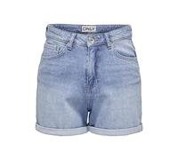 ONLY Jeansshorts ONLJOSEPHINE Stretch-Denim Damen Hellblau XL