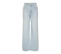 ONLY - ONLJUICY HW WIDE LEG DOT114 DNM NOOS Light Blue Bleached Denim - Gr. - 30