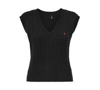 ONLY - ONLKATIA SL CABLE V-NECK VEST CC KNT black - Gr. - XL
