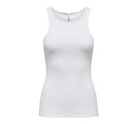 ONLY - ONLKENYA RIB TANK TOP JRS White - Gr. - M