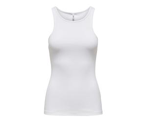ONLY - ONLKENYA RIB TANK TOP JRS White - Gr. - S