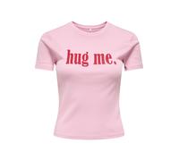 ONLY - ONLKIRA LIFE S/S O-NECK TOP JRS Romance Rose - Gr. - M