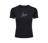 Only - ONLKIRA NEW S/S O-NECK TOP JRS Black - Gr. - XS