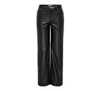 ONLY - ONLKIRI HW STR FAUX LEATHER PNT Black - Gr. - 32
