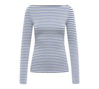 ONLY Onlkiss Life Ls Boatneck Top Cc JRS Noos | Enger Schnitt fit, Langarm, Casual, Bei max. 40 grad waschen