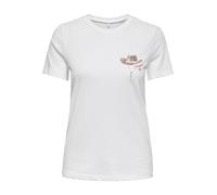 ONLY - ONLKITA LIFE REG S/S TEXANA TOP BOX JRS cloud dancer - Gr. - XL