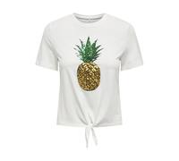 ONLY Onlkita S/S Fruit Knot Top Box JRS