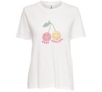 ONLY - ONLKITA S/S TEE JRS NOOS Cloud Dancer - Gr. - L