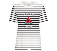 ONLY - ONLKITA S/S TEE JRS NOOS Cloud Dancer - Gr. - L