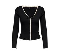 ONLY ONLLAILA L/S BUTTON CARDIGAN JRS Damen | BLACK | M