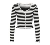 ONLY ONLLAILA L/S BUTTON TOP MIX BOX JRS NOOS Damen | BLACK CLOUD DANCER (LAI)+DETAIL MOP BUTTONS | M
