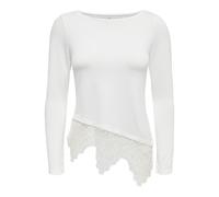 ONLY - ONLLAILA L/S LACE MIX TOP JRS NOOS Cloud Dancer - Gr. - XL