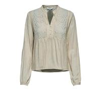 ONLY Onllennyo Ls Embroid V-Neck Top Noos WVN