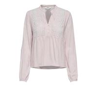ONLY - ONLLENNYO LS EMBROID V-NECK TOP NOOS WVN Romance Rose - Gr. - S