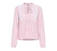 ONLY - ONLLENNYO LS EMBROID V-NECK TOP NOOS WVN Romance Rose - Gr. - M