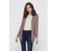 ONLY - ONLLESLY LIFE L/S OPEN CARDIGAN KNT NOOS rose brown - Gr. - S