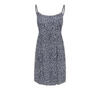Trägerkleid ONLY "ONLLIANA LIFE STRAP SHORT DRESS NOOS", Damen, Gr. S, N-Gr, night sky aop:zoey flower, Web, Obermaterial: 100% Viskose, bedruckt, kurz, Kleider Trägerkleid, Viskose (91628560-S) night