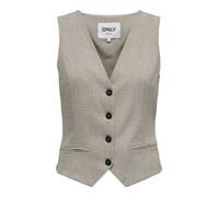 ONLY Damenweste Onllinda S/L Mel Fitted – Fungi Melange Größe 38