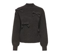 ONLY - ONLLISA LS BOW PULLOVER KNT NOOS Coffee Bean - Gr. - S