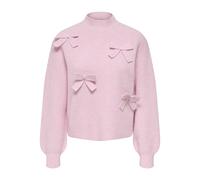 ONLY - ONLLISA LS BOW PULLOVER KNT NOOS Violett - Gr. - S