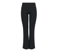 ONLY - ONLLISA SHINE PINSTRIPE FLARED PANT JRS black - Gr. - S