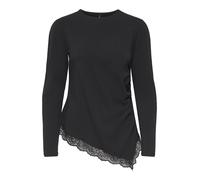 ONLY - ONLLIVE LOVE L/S RUCHING TOP CS JRS Black - Gr. - XL