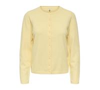 ONLY - ONLLOYAL LS O-NECK BUTTON CARDI KNT NOOS Sunlight - Gr. - S