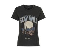 ONLY - ONLLUCY LIFE REG S/S TOP JRS NOOS black - Gr. - L