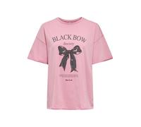 Only - ONLLUCY S/S BOXY BOW TOP JRS wild rose - Gr. - L