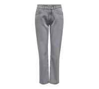 ONLY - ONLLUMI MW MOM STRAIGHT DNM PIM910 medium grey denim, S/32