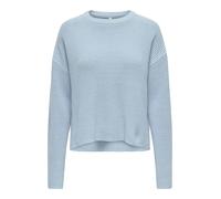 Only - ONLLUNA LS O-NECK PULLOVER KNT NOOS cashmere blue - Gr. - L