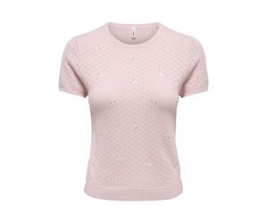 ONLY - ONLLUNA SS O-NECK KNT Pale Lilac - Gr. - S