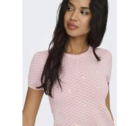 ONLY - ONLLUNA SS O-NECK KNT Pale Lilac - Gr. - XS