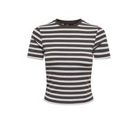 ONLY - ONLLUPE S/S STRIPE TEE JRS NOOS Seal Brown - Gr. - XL