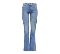 ONLY - ONLLUSH MW PINTUCK RETRO FLARED DNM Light Blue Denim - Gr. - 32