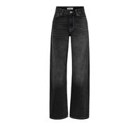ONLY ONLMADDIE-O HW WIDE DNM TAI317 Damen | WASHED BLACK | L
