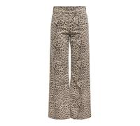 ONLY ONLMADISON BLUSH HW LEO WIDE DNM Damen | WASHED BLACK LEO | S