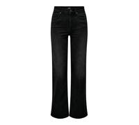 Only ONLMadison Blush HW Wide DNM CRO099 NOOS Jeans schwarz in XL