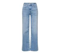 Only Madison Blush Wide Leg Fit Cro371 High Waist Jeans Blau XS / 30 Frau (Herstellerartikelnummer: 15282975-LightBlueDenim-30-XS)
