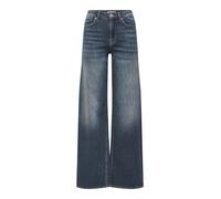ONLY - ONLMADISON BLUSH HW WIDE DNM DOT529 NOOS Dark Blue Denim - Gr. - 32