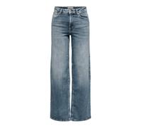 Only Jeans ONLMADISON BLUSH HW WIDE DNM REA570 Hohe Taille Weites Bein Baumwoll-Mix XS/32